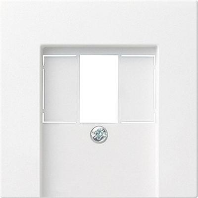 GIRA 0276 03 TAE-contactdoos Afdekking System 55, Standaard 55, E2, Event, Event Clear, Event Opaque, Esprit, ClassiX Zuiver wit 1 stuk(s)
