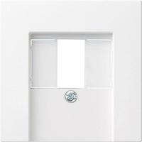 GIRA 0276 03 TAE-contactdoos Afdekking System 55, Standaard 55, E2, Event, Event Clear, Event Opaque, Esprit, ClassiX Zuiver wit 1 stuk(s) - thumbnail