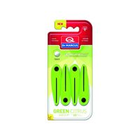 Dr. Marcus Easy Clip Green Citrus luchtverfrisser met neutrafresh technologie - 4 clips voor 4 sterktes