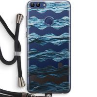 Oceaan: Huawei P Smart (2018) Transparant Hoesje met koord