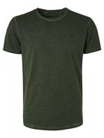 T-shirt crewneck cold dyed slub moss - thumbnail