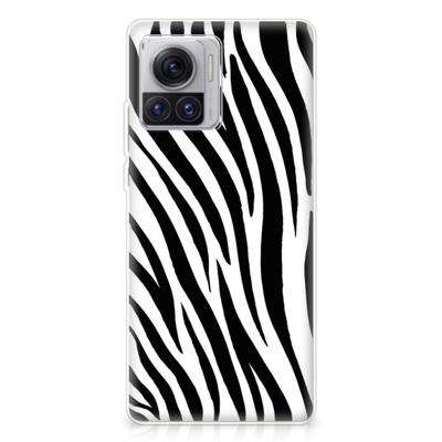Motorola Moto X30 Pro | TPU Hoesje | Zebra