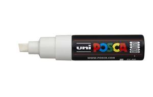 Posca marker junior 8 mm wit