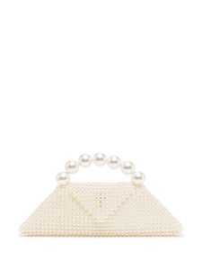 Vanina mini sac Nuit Blanche à perles artificielles