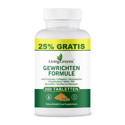 Livinggreens Gewrichten formule curcuma & collageen complex