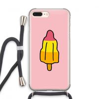 Raketijsje: iPhone 7 PLUS Transparant Hoesje met koord