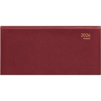 Brepols agenda Breprint Lima 6-talig, bordeaux, 2025-2026