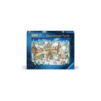 Puzzel Christmas village 1000st