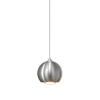 Artdelight Strakke hanglampDenver Ø 10cm metaalgrijs - HL DENVER ALU
