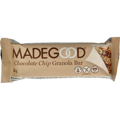 Made Good Granola bar chocolate chip bio