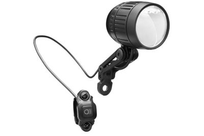Koplamp Busch und Müller Lumotec IQ-XM High Beam voor e-bike - 120/170 Lux - zwart