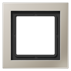 Jung LS Design Afdekraam Edelstaal 1-voudig ESD 2981
