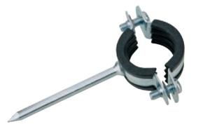 Kirchhoff Buisklem, 3/8", geluiddicht, met inrijpen - 973570517