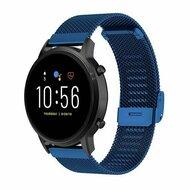 Huawei Watch GT 4 / GT 5 (41mm) & GT 5 Pro (42mm) - Milanese bandje met klemsluiting - Donkerblauw