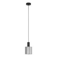 Eglo Smoke glazen hanglamp Gorosiba zwart met smoke glas 98752