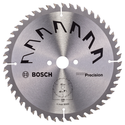 Bosch Accessoires Cirkelzaagblad Precision 190X2X20/16,T48 - 2609256867