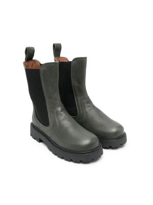 Pèpè bottines chelsea en cuir - Vert