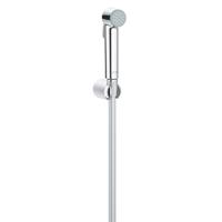 GROHE Vitalio Trigger Handdoucheset - 1 straalsoort - rond - met houder - gladde slang - 125cm - chroom 26175001