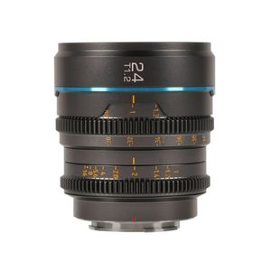 Sirui Nightwalker Series 24mm T1.2 S35 Manual Focus Cine Lens M4/3 Mount, gun metal grijs