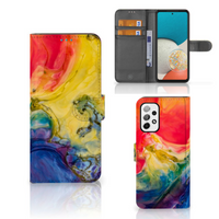 Hoesje Samsung Galaxy A73 5G Watercolor Dark