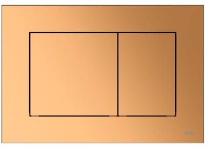 TECE Now bedieningspaneel messing metallic voor TECE Profil