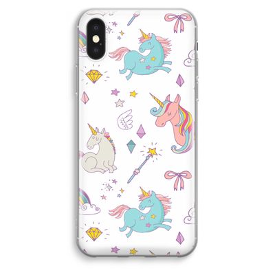 Fantasiewereld: iPhone XS Max Transparant Hoesje
