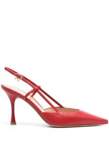 Gianvito Rossi escarpins Ascent 85 mm à bride arrière - Rouge