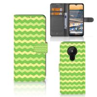 Nokia 5.3 | Telefoon Hoesje | Waves Green