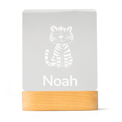 Gegraveerde Plexiglas Lamp