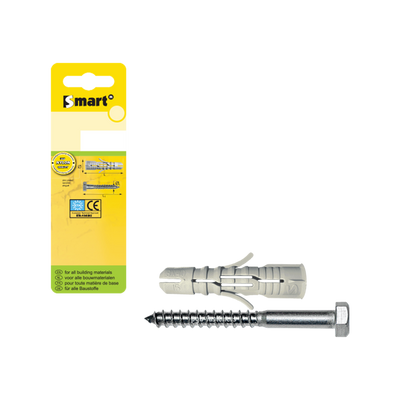 pgb-Europe SMART | plug nylon + DIN 571 Ø 14x70 NZN | 2 st SM0PZSN0114140070H