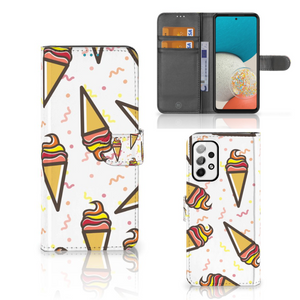 Samsung Galaxy A73 5G Book Cover Icecream