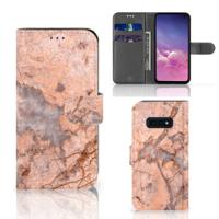 Samsung Galaxy S10e | Bookcase | Marmer Oranje