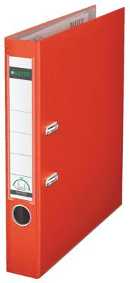 Leitz 180° ordner, A4, uit PP, rug van 5 cm, lichtrood