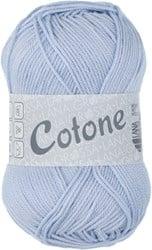 Lana Grossa Cotone 008 Subtiel Blauw