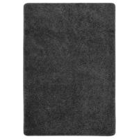 VidaXL Vloerkleed shaggy anti-slip 120x170 cm donkergrijs