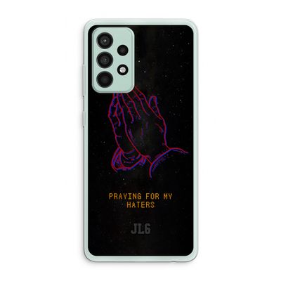 Praying For My Haters: Samsung Galaxy A52s 5G Transparant Hoesje