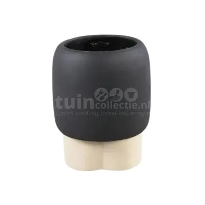 PTMD Bloempot Neasa Bruin Ø20cm