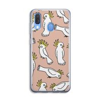 Papegaai: Samsung Galaxy A40 Transparant Hoesje