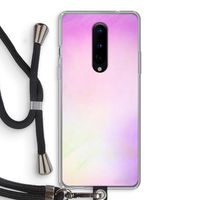 Flow mist pastel: OnePlus 8 Transparant Hoesje met koord Flow mist pastel: OnePlus 8 Transparant Hoesje met koord