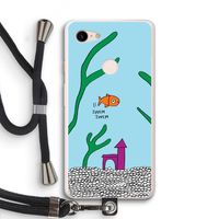 Aquarium: Pixel 3 XL Transparant Hoesje met koord