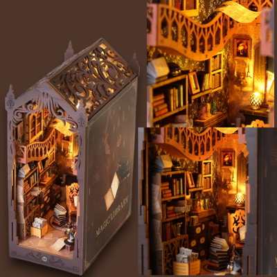 Mini Bibliotheek DIY - Home & Living - Spiritueelboek.nl