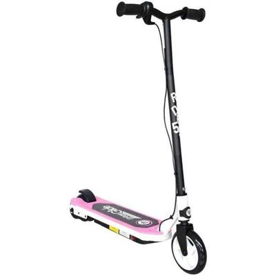Urbanglide Ride55 elektrische scooter kind vanaf 6 jaar Ultra licht Max snelheid 10 km / u roze kruk