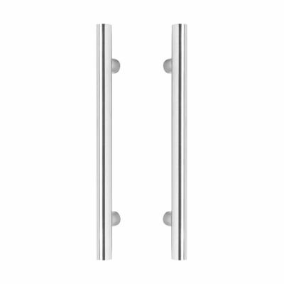 Intersteel Deurgrepen per paar T-vorm 800x80x30 HoH 600mm - RVS