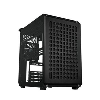 Cooler Master q500-kgnn-s00 qube 500 flatpack, atx, midi-tower, glass window, usb 3.2 type-c, black