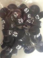 MB zwart/wit 62 voor op kledinghanger