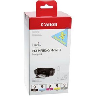 Canon PGI-9 Multi Pack PBK/C/M/Y/GY