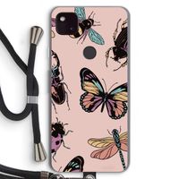 Tiny Bugs: Pixel 4a 5G Transparant Hoesje met koord
