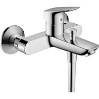 Hansgrohe Logis badkraan met omstel en koppelingen chroom 71400000 - thumbnail