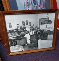 Vintage Bar Photo in Frame - 39 x 32cm Vintage Bar Photo in Frame - 39 x 32cm