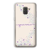Sterren: Samsung Galaxy A8 (2018) Transparant Hoesje